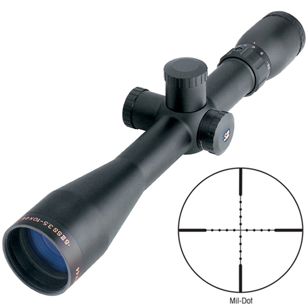 Picture of Sightron, Inc. Siii 3.5-10X44 Long Range Mil Dot