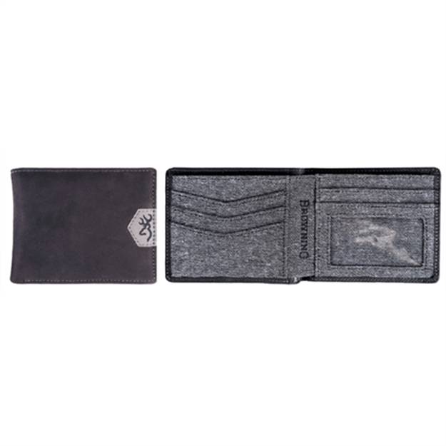 Picture of Signature Products Group BM Bi-Fold Wallet Blk Leather