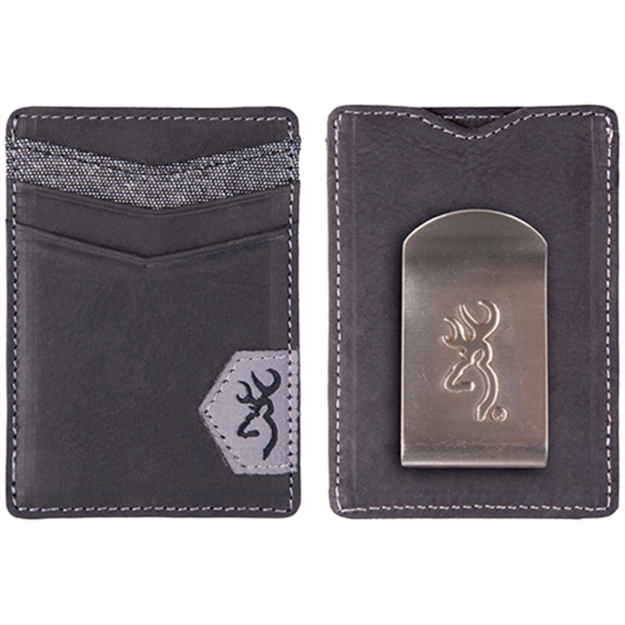 Picture of Signature Products Group BM Frnt Pckt Wallet Blk Leather