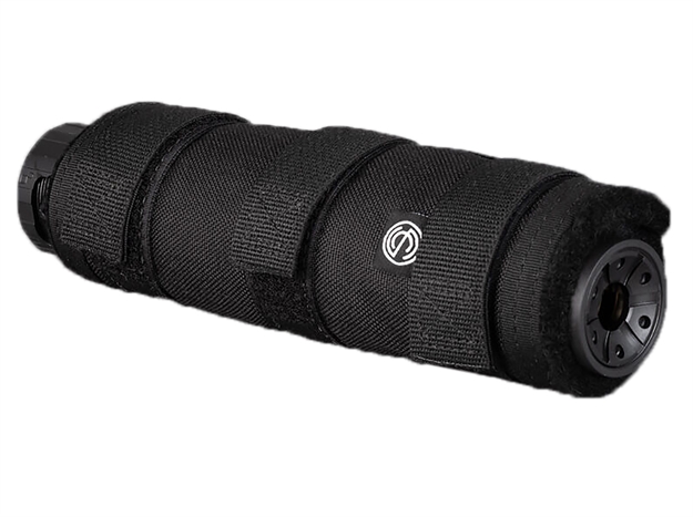 Picture of  Silencerco Ac1984 High Temp Suppressor Cover 7.50" Black Nylon 816413020449