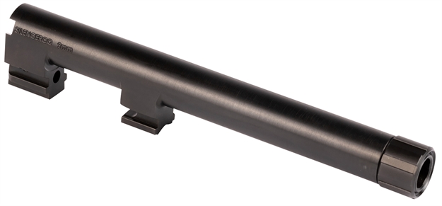 Picture of  Silencerco Ac2291 Beretta  9Mm Luger 5.30" Threaded Black Nitride Stainless Steel, Fits Beretta 92Fs/M92x