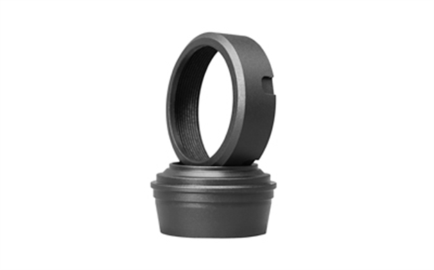 Picture of  Silencerco Ac4740 Charlie Direct Thread Mount 1/2"-28 Tpi Steel Black