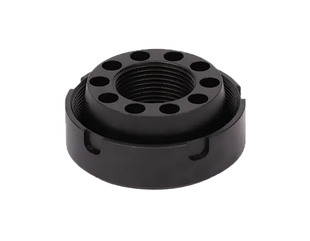 Picture of  Silencerco Ac4742 Charlie Direct Thread Mount Fits 3/4"X24 Stainless Steel Oxide Black