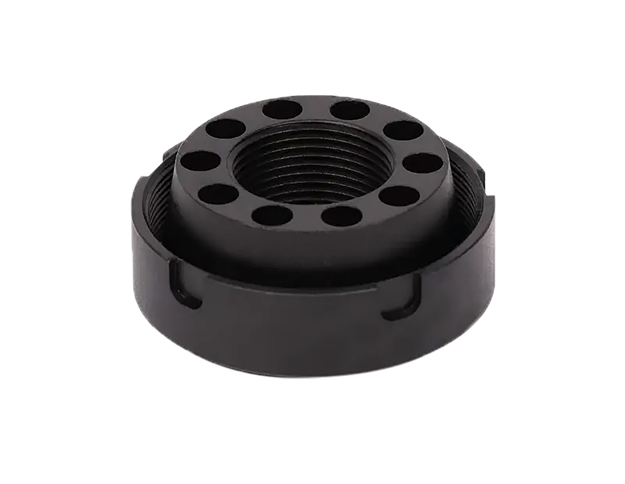 Picture of  Silencerco Ac4747 Charlie Direct Thread Mount Fits M18x1 Stainless Steel Oxide Black