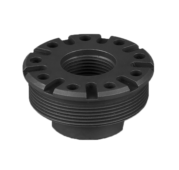 Picture of Silencerco Ac4757 Bravo Direct Thread Mount Fits 3/4"X20 Matte Black AC4767