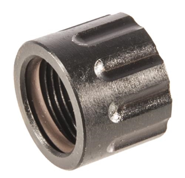 Picture of  Silencerco Ac6 Delta Thread Protector Stainless Steel Black Oxide 1/2"-28 Tpi