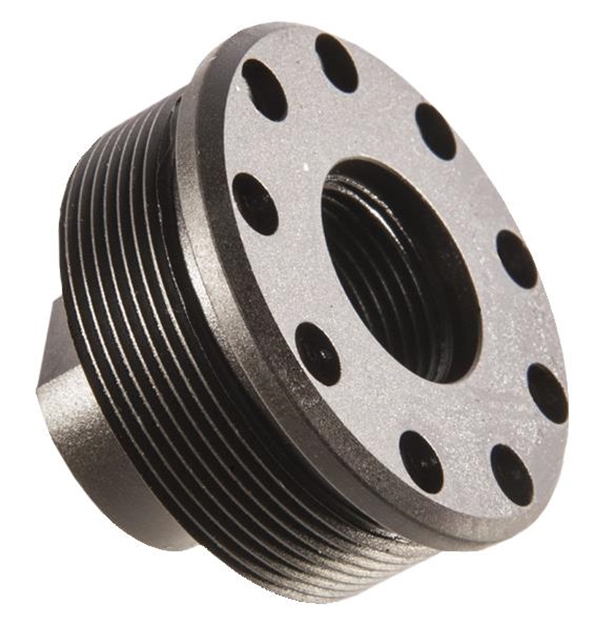 Picture of  Silencerco Ac633 Alpha Direct Thread Mount 1/2"-28 Tpi Stainless Steel