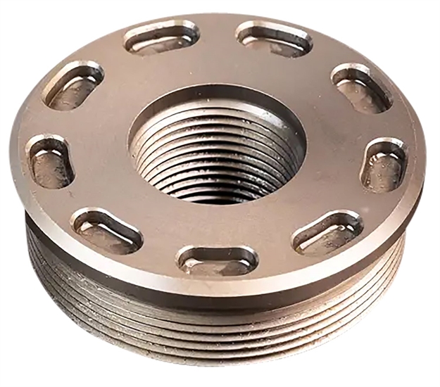 Picture of  Silencerco Ac5320 Bravo Direct Thread Mount 1/2"-28 Tpi, Black Titanium 816413028407