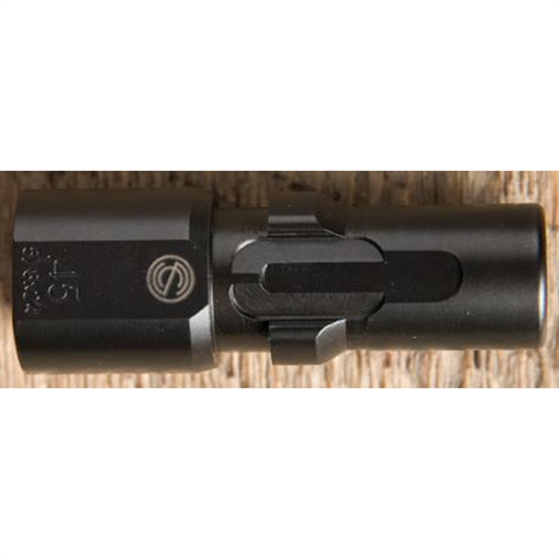 Picture of  Silencerco Ac2604 3-Lug Muzzle Device 9Mm Luger 1/2"-28 Tpi