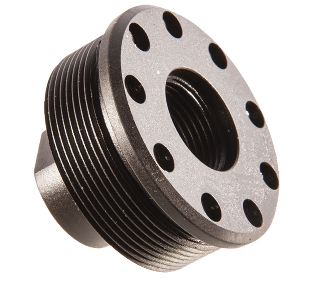 Picture of  Silencerco Ac633 Alpha Direct Thread Mount 1/2"-28 Tpi Stainless Steel