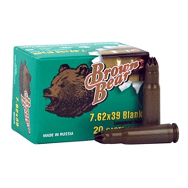 Picture of Silver Bear Blanks 7.62X39 Case OF 500Rds
