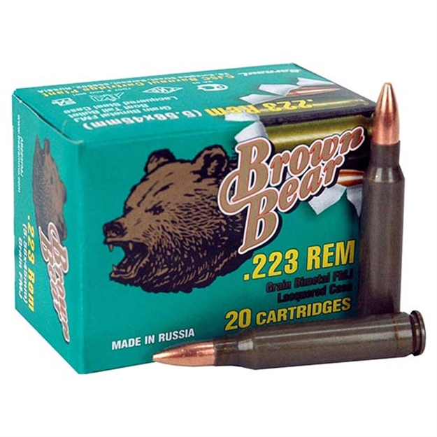 Picture of Brown Bear Bear .223 Remington 55Gr Fmj-Bt 20-Pack