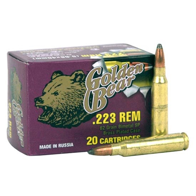 Picture of Silver Bear Golden 223Rem 62Gr SP 20/25