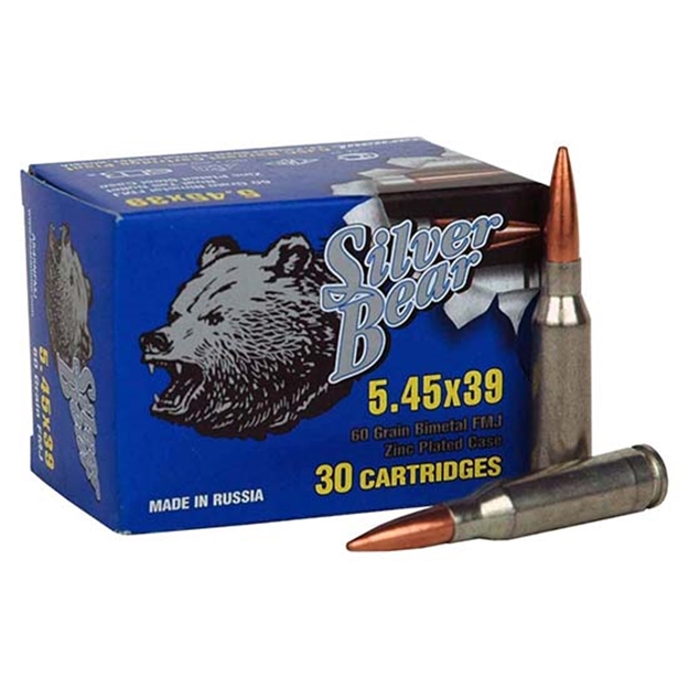 Picture of Silver Bear Bear 5.45X39 60Gr. Fmj 750 Round Case
