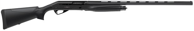 Picture of  Silver Eagle Arms For1228blk Foris  Full Size 12 Gauge Semi-Auto 3.50" 3+1 28" Black Vent Rib Barrel, Black Steel Receiver, Fixed Black Synthetic Stock, Includes Hard Case & Chokes 812052025319
