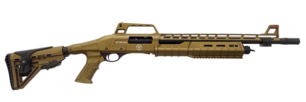 Picture of  Silver Eagle Arms Rz17tacsb Rz17  12 Gauge Pump 4+1 18.50" Black Bronze Steel Barrel,  Bronze Receiver, Bronze Synthetic Stock, Picatinny Rail Forend, Bronze Polymer Grip