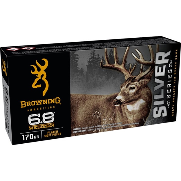 Picture of Silver Series 6.8 Western Rifle Ammo 430104601 -