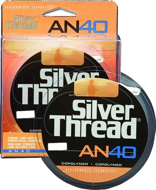 Picture of Silver Thread An40 Monofilament Bulk 14Lb 3000Yds Silver