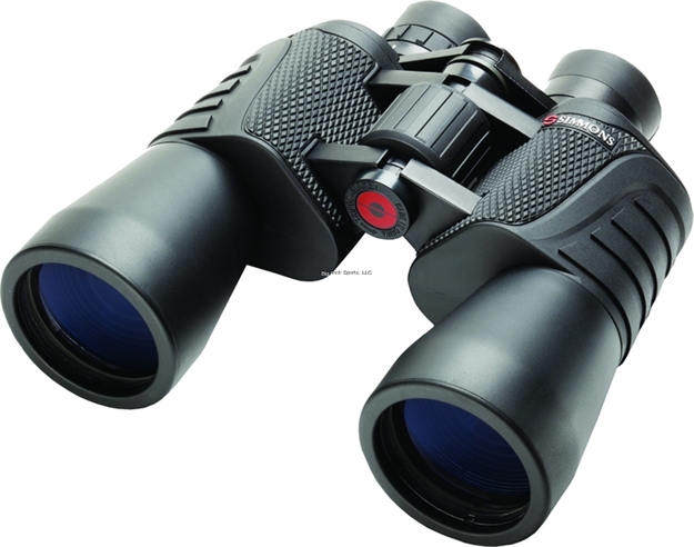 Picture of Simmons Prosport Binoculars, 10X50mm, Bak 7 Porro Prism, Black, 341 FT Fov @ 1000 YD