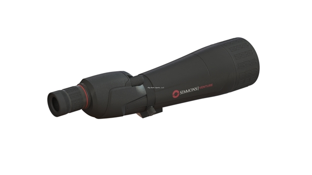 Picture of Simmons Venture Spotting Scope 20-60X80 Prosport Black Fmc, Wp, Tripod, Hard/Soft Case, Card