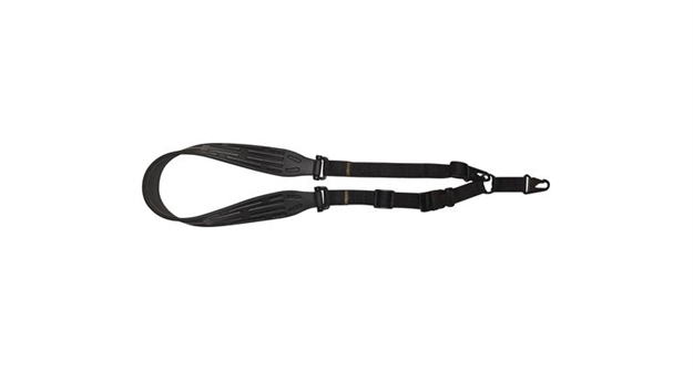 Picture of  Limbsaver 12140 Tactical Sling Tan W/ Black Strap Nylon 48" Oal 1" W & Adjustable One-Two Point Design