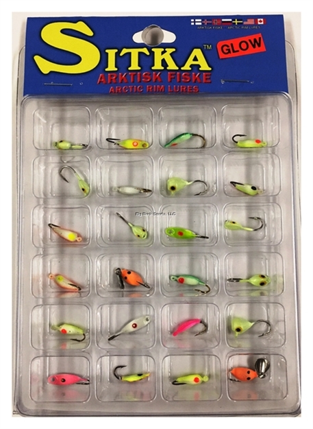 Picture of Sitka Sitka Ast Ice Jig Kit Glow | 24 PC