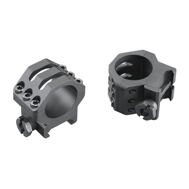 Picture of  Weaver Mounts 99694 Six-Hole Picatinny Rings  Matte Black 30Mm High 076683996947