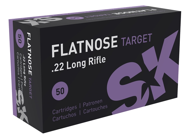 Picture of SK 420159 Flatnose Target 22 LR 40 GR Flat Nose (Fn) 50 Bx/ 100 CS