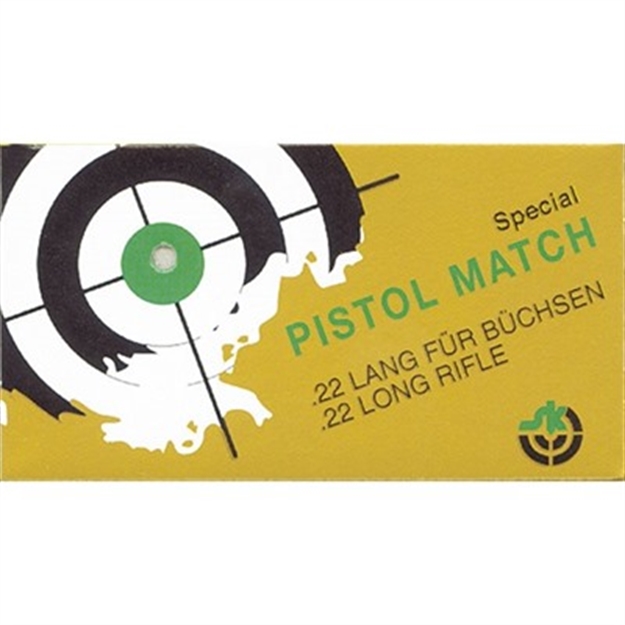 Picture of SK Ammo 22Lr Pistol Match Spezial 40Gr Box OF 50