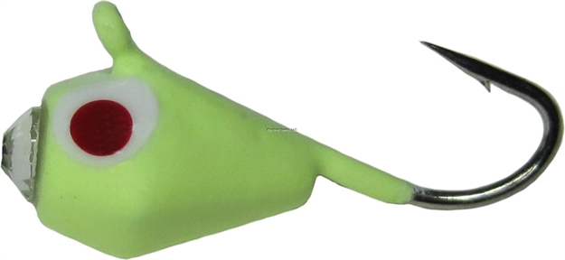 Picture of Skandia Diamond Eye Tungsten Jig Size 10 Glow