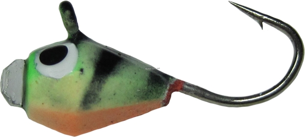 Picture of Skandia Diamond Eye Tungsten Jig Size 10 Green/Glow