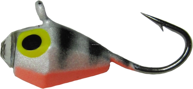 Picture of Skandia Diamond Eye Tungsten Jig Size 10 White Tiger