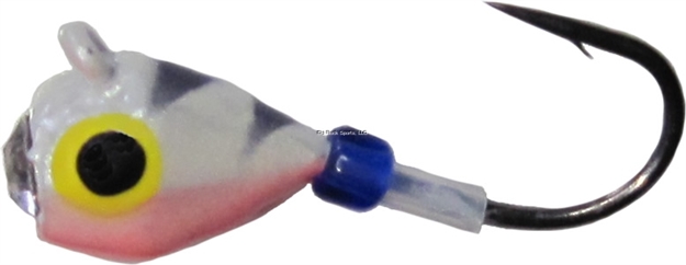 Picture of Skandia Diamond Tip Tungsten Jig, Size 12 Comes IN A 1 Pack, White Tiger