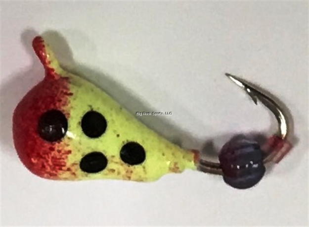 Picture of Skandia Pelkie Tungsten Jig, Size 10, 1Pk, , Bloody Nose