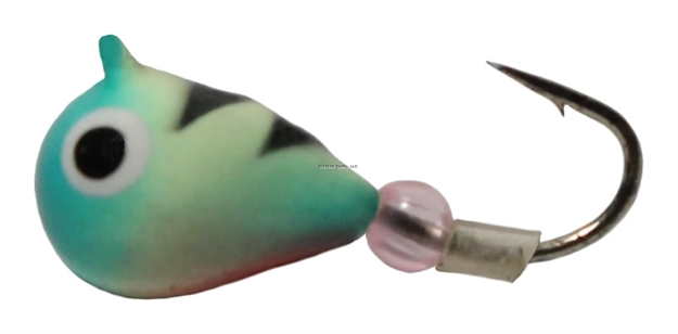 Picture of Skandia Pelkie Tungsten Jig Size 4 Blue Glow