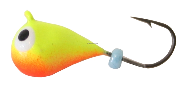 Picture of Skandia Pelkie Tungsten Jig Size 4 Orange/Chartreuse