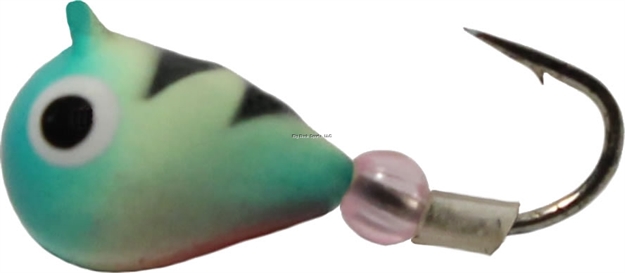 Picture of Skandia Pelkie Tungsten Jig, Size 6, 1Pk, , Blue Glow