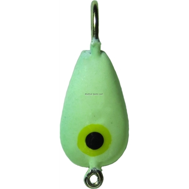 Picture of Skandia Tear Drop Tungsten Jig, Size 10, 1Pk, , Glow