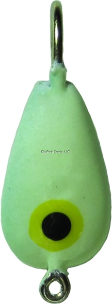 Picture of Skandia Tear Drop Tungsten Jig, Size 12, 1Pk, , Glow