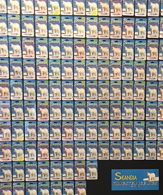 Picture of Skandia Tungsten Ice Jig Super Pack, Asstd Styles & Colors, Sizes 4-12