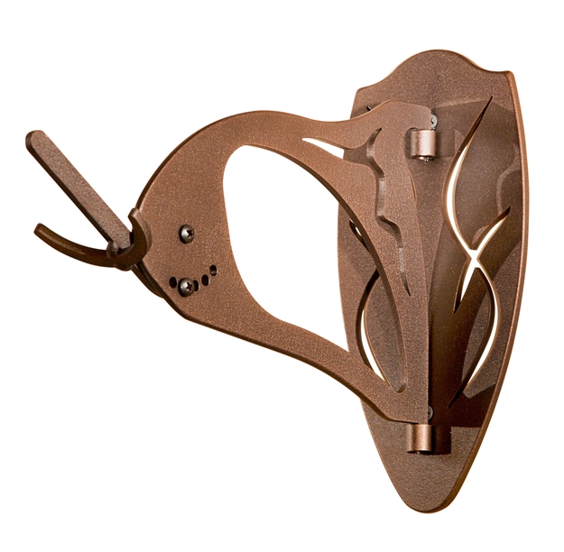 Picture of Skull Hooker Big Hooker Skull Mounting Bracket, Large TO Extra Large Trophies, Brown BH-ASSY BROWN