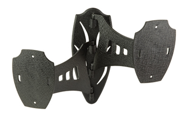 Picture of Skull Hooker Dual Shoulder Mount Black SKH-DSM-BLK 888151030363