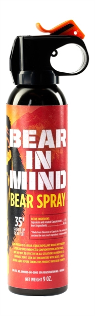 Picture of Skyline Usa Inc Bsgg91000  Bear Spray Red Pepper 7.90 OZ Canister BSGA91000