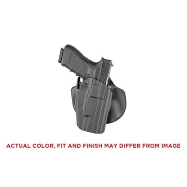 Picture of Safariland #578 7Ts Gls Pro-Fit, Wide Frame, Standard Slide Paddle & Belt Loop Combo Holster, Plain Stx Plain Black, RH 578-750-411 781607397822