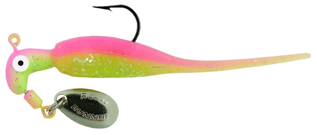 Picture of Slab Runner Slab Runners W Baby Shad 1/16 #2 HK Electric Chicken Glo