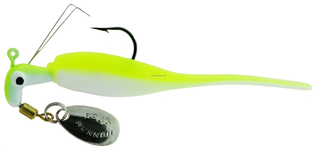 Picture of Slab Runner Slab Runners Weedless W Baby Shad 1/16 #2 HK Bone White Chart
