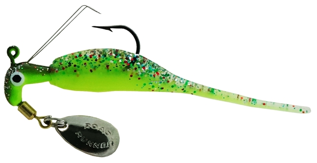 Picture of Slab Runner Slab Runners Weedless W Baby Shad 1/8 #1 HK Green Lantern Glo