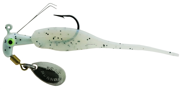 Picture of Slab Runner Slab Runners Weedless W Baby Shad 1/8 #1 HK Monkey Milk Glo