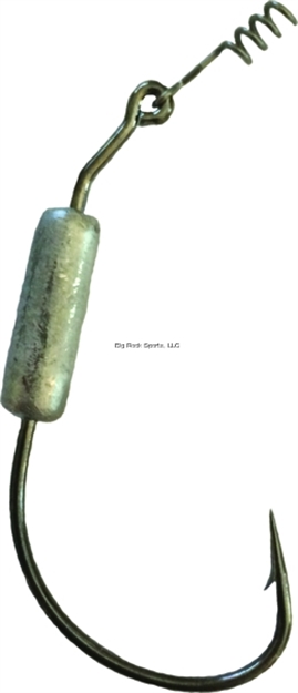 Picture of Slayer Inc. Penetrator Hook, Size 3/0, 3/16 Oz, Wide Gap, Bait Keeper, Black Nickel, 3 Per Pack