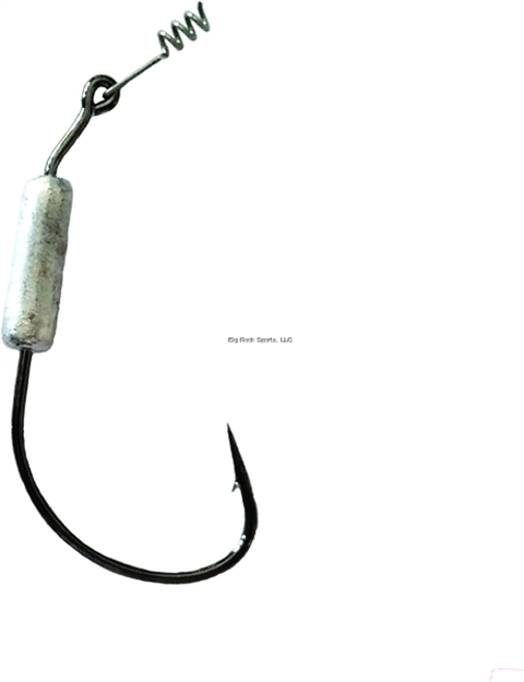 Picture of Slayer Inc. Penetrator Hook, Size 4/0, 3/16 Oz, Wide Gap, Bait Keeper, Black Nickel, 3 Per Pack